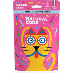 Natural Code Adult Grain Free Κοτόπουλο & Μύρτιλο 60gr
