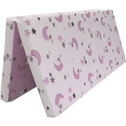 Beboulino Pink Moon Stars Στρώμα Κούνιας 90x100cm