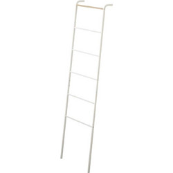 Σκάλα - Κρεμάστρα Tower Λευκό 45 x 24 x 160 εκ. (Ατσάλι / Ξύλο) - Yamazaki