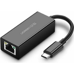 Ugreen 50307 Ενσύρματος Ethernet USB-C Αντάπτορας Δικτύου 1Gbps