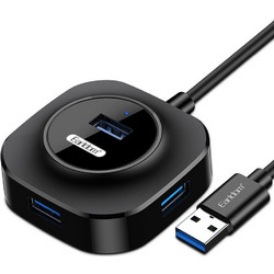 EARLDOM HUB06 USB Hub 2.0 USB-A με 4 Θύρες USB-A
