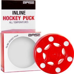 BASE Inline Hockey Puck - Red