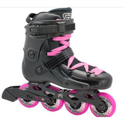 FR Skates FRW 80 Inline Rollers Ενηλίκων Μαύρα Ροζ