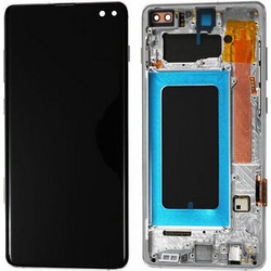 Οθόνη Samsung Galaxy S10 Plus SM-G975F LCD & Touch & Frame Silver