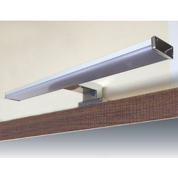 Geman Απλίκα LED Αλουμινίου για Καθρέφτη Μπάνιου 8W 4000Κ