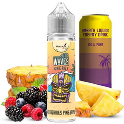 Omerta Flavor Shot Waves Energy Mix Berries Pineapple 15ml/60ml