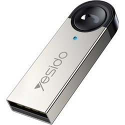 Yesido Ασύρματος FM Transmitter Αυτοκινήτου με Bluetooth - ΜΑΥΡΟ - YAU81
