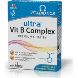 Vitabiotics Ultra Vit B Complex 60 Ταμπλέτες