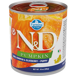 Farmina N&D Pumpkin Grain Free Puppy with Lamb, Pumpkin & Blueberry 140gr