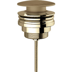ΒΑΛΒΙΔΑ ΝΙΠΤΗΡΟΣ CLIC-CLAC VOSS INOX PVD BRUSHED GOLD TPV01-211