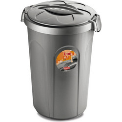 Stefanplast Tom Δοχείο Αποθήκευσης Καφέ 46L