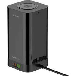 Πολύπριζο Πύργος LDNIO SEW4485 2500W με USB 32W & Ασύρματη Φόρτιση F17