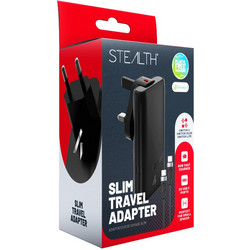 Stealth - Slim Travel Adapter - Switch, OLED, Lite, Switch 2 / Nintendo Switch 2