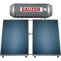 Gauzer Optima Max Standard Ηλιακός Θερμοσίφωνας 160lt 3.1m² Glass Διπλής Ενέργειας Κεραμοσκεπής