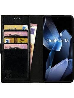 Rosso Element PU Πορτοφόλι Black (OnePlus 13) Θήκη
