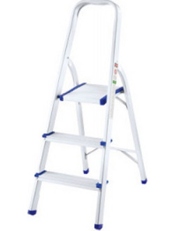 Σκάλα αλουμινίου 4 1 έως 150kg 150cm