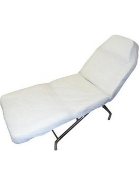 Κάλυμμα κρεβατιού Αισθητικής non woven 95 x 220 εκ Λευκό 1τμχ