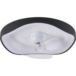 ARlight CFC 9509 BK Ανεμιστήρας Οροφής Μαύρος