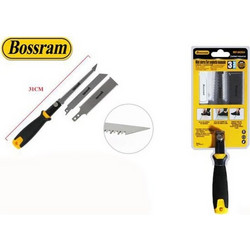 Πριόνι 3 σε 1 Διπλής Κοπής 31cm Bossram 682954 - Bossram