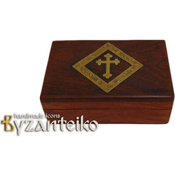 Λιβανοθήκη ξύλινη 2 θέσεων - 19*12*5 εκατοστά