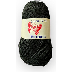 coton perle butterfly ART 90 petalouda κυπαρισσι σκουρο