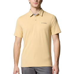 Columbia Nelson Point Polo Κίτρινο 1772721-715
