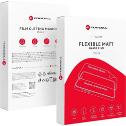 FORCELL F-Protect Flexible Matt Film For Smart Cutting Machine 196x125mm (25 pcs/set)