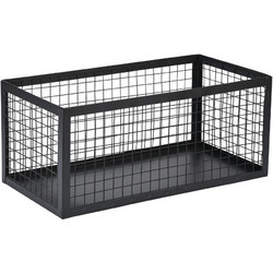 Estia Καλάθι Αποθήκευσης/Οργάνωσης Cage Μεταλλικό Μαύρο 23,5x15x11 Εκ