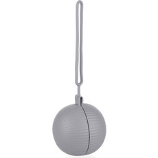Zopa Silicone Pacifier Case Closable κουτί πιπίλας 0 m+ Dove Grey 1 τμχ