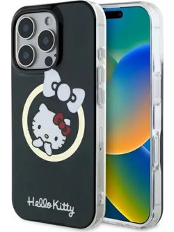 Hello Kitty IML Fun Bow Magsafe iPhone 16 Pro Case - Black - (Hel000136-0)
