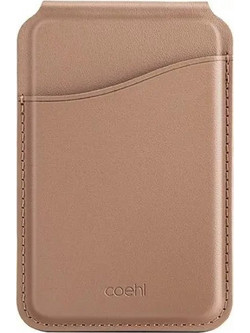 UNIQ Coehl Esme Magnetic Wallet with Mirror and Stand Beige/Dusty Nude - (Uni001138-0)