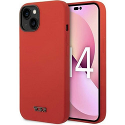 Tumi iPhone 14 / 15 / 6.1'' red hardcase Liquid Silicone - (TUHCP14SSR)