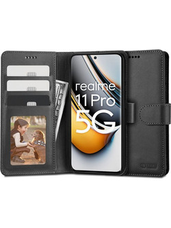 Tech-Protect Wallet Μαύρο (Realme 11 Pro / 11 Pro+)