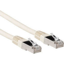 Intronics S/FTP Cat.6a Καλώδιο Δικτύου Ethernet 5m White