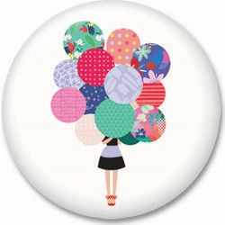 ΜΑΓΝΗΤΑΚΙ THINKOFME 3,8 ΕΚ LAURA ΚΟΡΙΤΣΙ ΜΠΑΛΟΝΙΑ- S809