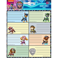 Ετικέτες Αυτοκόλλητες Σχολικές Paw Patrol 2τμχ 774-00946