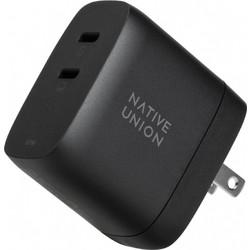 Native Union Φορτιστής χωρίς Καλώδιο με 2 Θύρες USB-C 67W Power Delivery Black