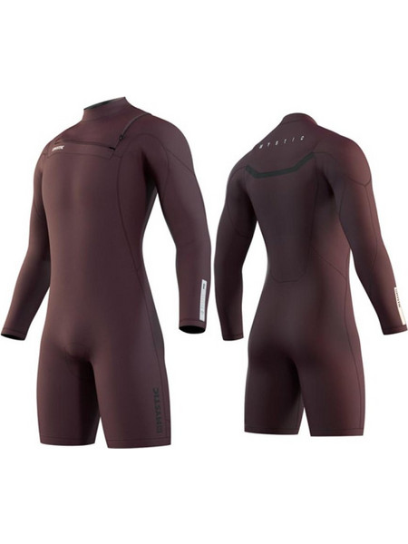 Mystic Marshall Longarm Shorty Front Zip Merlot Ολόσωμη Στολή Κατάδυσης Neoprene για Αυτόνομη Κατάδυση 2mm