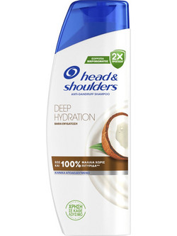 Head & Shoulders Deep Hydration Σαμπουάν κατά της Πιτυρίδας για Ξηρά Μαλλιά 360ml