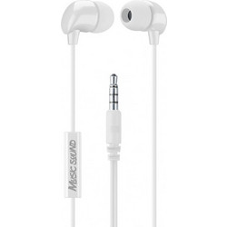 Cellular Line Music Sound Handsfree In-Ear 3.5mm White