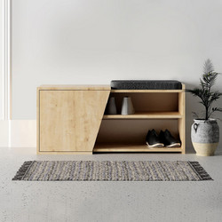 Hanah Home Παπουτσοθήκη Fiona Oak M104xΠ37xΥ47cm 855DTE4407