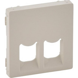VALENA LIFE ΠΛΑΚ 2ΧRJ11/RJ45 IVORY LEGRAND - 755421
