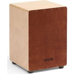 VEVOR Cajon Box Drum Ξύλινο Κρουστό Όργανο από Σημύδα με Σύρματα Snare