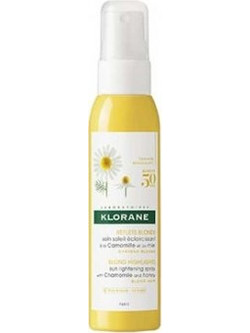 Klorane Chamomile Brightening Hair Spay Σπρέι Μαλλιών για Λάμψη 125ml