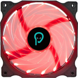 Spacer SPFC-120-4P-RD Case Fan 120mm με Κόκκινο Φωτισμό και Σύνδεση 4-Pin PWM Κόκκινο