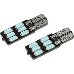 Λαμπτήρες LED - T10 - Canbus - R-DT10F-01AU - 2pcs - 110188 - Blue - 0012250