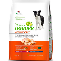 Natural Trainer Adult Medium Chicken & Rice 3kg