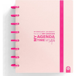 My Planner Carchivo Ingeniox Α5 με 80φ αποσπώμενα Ροζ Παστέλ & Νέον Ροζ 66053525