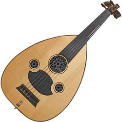 SAZ LS202 Walnut Ηλεκτρικό Ούτι με Θήκη