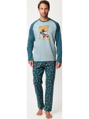 Ανδρική Πιτζάμα Disney Mickey I'm Lost - Μπλε